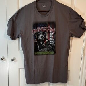 Men's Graphic Tee - Dark Gray